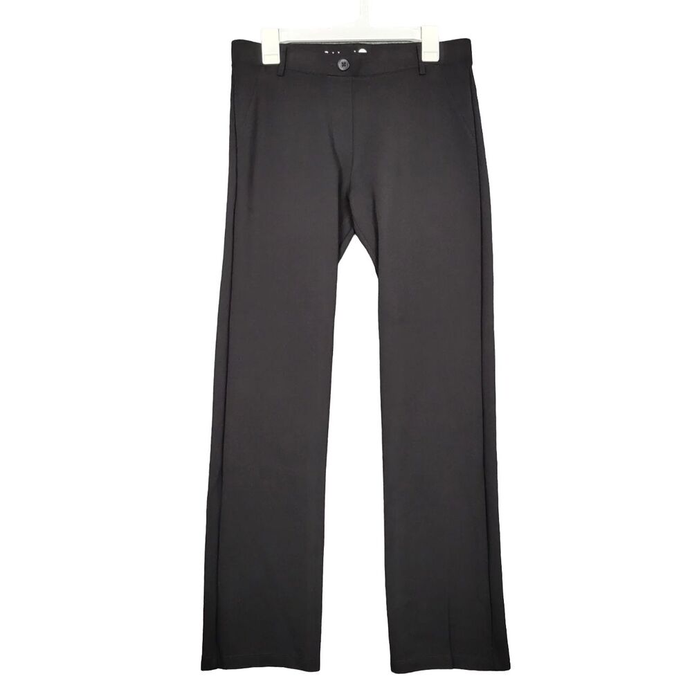 BETABRAND Black W0076 Straight Leg Dress Pant Yoga Pants Pull On SIZE LARGE